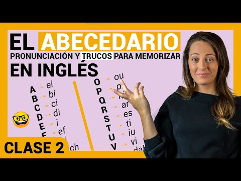 Aprende a pronunciar el abecedario en inglés